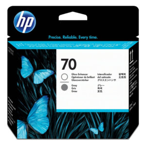 Hp 70 Gloss Enhancer And Gray Printhead