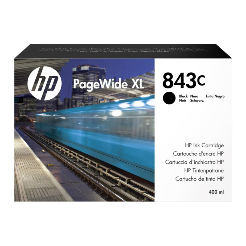 HP 843C PageWide XL 400ml Black Ink